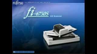 Fujitsu fi6750S Production Scanner [upl. by Belanger]