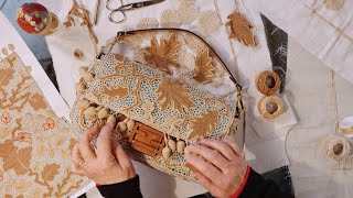 The making of the Fendi Hand in Hand Baguette representing craftsmanship in Umbria Italy [upl. by Westbrook]