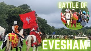 We SURVIVED the Battle of Evesham  despite the deluge  Medieval Festival  Reenactment [upl. by Ecinrev]