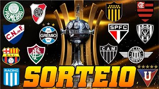 LIBERTADORES 2024  SORTEIO DOS GRUPOS [upl. by Ube]