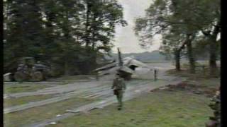 Harrier 4Sqn RAF Gütersloh im Manöver Lionheart 91984 [upl. by Hsekin]