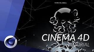 How to Create an Abstract Wallpaper in Cinema 4D  TUTORIAL [upl. by Eornom]