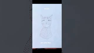 Pointillism Cat  Meow Meow [upl. by Ajnat403]