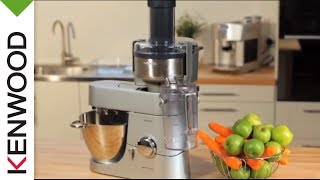 Kenwood Metal Juice Extractor AT641  Kitchen Machine Attachment [upl. by Aihn]