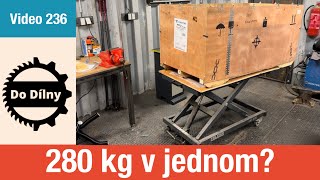 Nová hračka  280 kg v jenomstolní soustruh Profiturn 2970VBLC DRO [upl. by Atilol216]