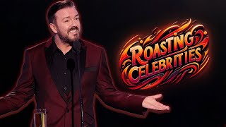 Ricky Gervais Roasting Celebrities [upl. by Aliahkim]