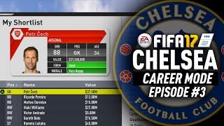 PETR CECH RETURNING TO CHELSEA FIFA 17 Chelsea Career Mode 3 [upl. by Ahsirek644]