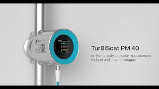 Turbiscat PM 40 — InLine Turbidimeter [upl. by Natsirt]