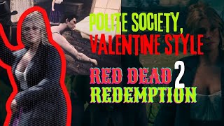 storylineRed Dead Redemption 2  Polite Society Valentine style  4K  PS5 [upl. by Wavell47]