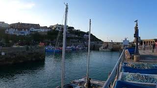 Newquay Harbour Cornwall 26th July 2024 [upl. by Eldora70]