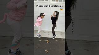 Don’t scratch me please funny scratch play viralvideo trickortreat doublebounce funambulism [upl. by Meryl]