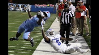 SCHSL Football Dreher Blue Devils at AC Flora Falcons August 24 2023 [upl. by Htrap753]