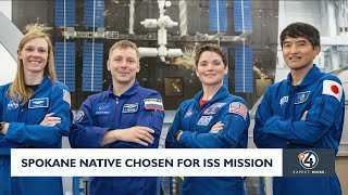 Spokane native chosen for ISS mission [upl. by Anifled]