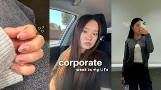 a week in my life 📄 with a fulltime corporate internship [upl. by Aihsel175]