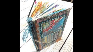 How to Tie Extra Pages Into Your Art Journal [upl. by Tirza]