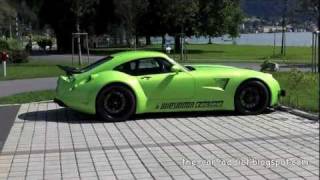 lime green Wiesmann MF 5 GT  HD [upl. by Adnowal180]