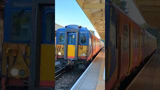 4 Car 455 at Earlsfield railway trainspotting [upl. by Suiratnauq]