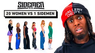 20 WOMEN VS 1 SIDEMEN KAI CENAT EDITION [upl. by Aneleairam54]