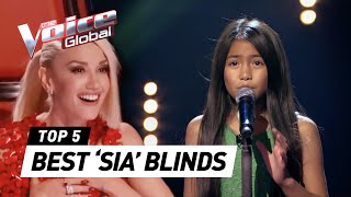 BEST ‘SIA’ Blind Auditions in The Voice Kids  The Voice Global [upl. by Bruns]