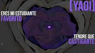 M4M Tu profesor yandere te acorrala yaoi ASMR RP [upl. by Jelle]