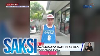 Saksi Part 1 Binaril sa loob ng barangay hall Pagalboroto ng Bulkang Kanlaon [upl. by Eira]