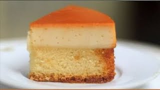 STEAMED CUSTARD CAKE  NO BAKE CUSTARD CAKE  regilyn channel [upl. by Damales679]