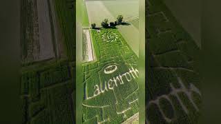 Maislabyrinth bei Hof Lauenroth in Adenstedt saatgut lgseeds [upl. by Enywad]