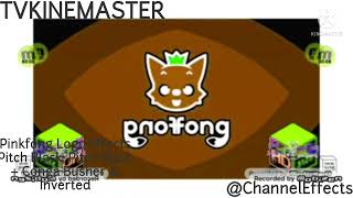 Pinkfong Logo Effects Pitch Black Pitch Black  Conga Busher amp Inverted [upl. by Nnauol]