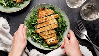 Air Fryer Breaded Chicken Breast [upl. by Eentrok13]