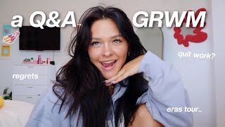 grwm as I answer all your questions 💄 [upl. by Josiah]