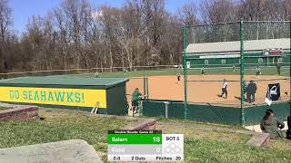 Cecil College vs Salem  NJCAA Softball  31624 [upl. by Dunaville]