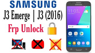 Samsung J3 Emerge FRP Bypass Without Pc  Samsung J3 Emerge SMJ327P Google Account Unlock 2023 [upl. by Sekofski]