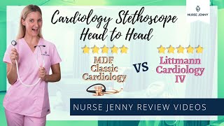 MDF Classic Cardiology Stethoscope Vs Littmann Cardiology IV Stethoscope [upl. by Calan]