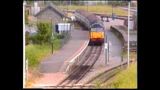 Rhymney Station July 1996 47710 quot Quasimodo quot [upl. by Anaujait]