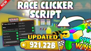 NEW Race Clicker Script PASTEBIN 2024 AUTOFARM AUTO REBIRTH AUTO RACE HATCH EGG [upl. by Travis224]