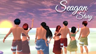 SEAGAN STORY  PANTAI YG INDAH  5  DRAMA SAKURA SCHOOL SIMULATOR [upl. by Benildis]