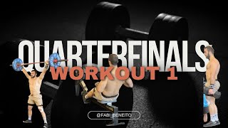 QUARTERFINALS WORKOUT 1  FABI BENEITO [upl. by Hylton]