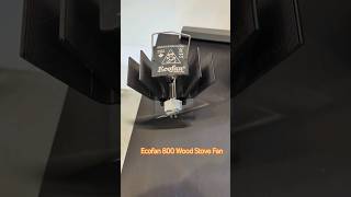 Ecofan 800 Wood Stove Fan ecofan woodstove fireplace [upl. by Czarra708]