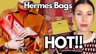 NEW 🌭 Hermes AW 2024 Part 2 🌭 New Bags on the Runway Arcon Bag Kelly Elan Kelly Danse Plume Bag [upl. by Milman]