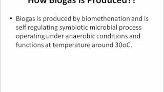 Biogas Methane Production [upl. by Sisak]