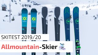 SKITEST AllmountainSki 201920  VÖLKL DEACON 84  K2 iKonic 84Ti  ROSSIGNOL Experience 84AI [upl. by Phenica]