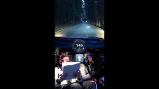 Brains and brakes teamwork at 120 mph 🚗💨🗾 wrc [upl. by Cyrie]