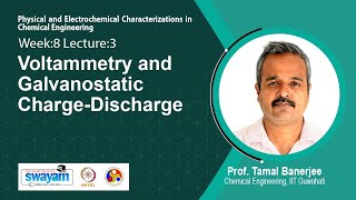 Lec 25 Voltammetry and Galvanostatic ChargeDischarge​ [upl. by Dayiz288]