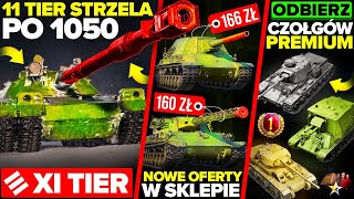 PRZEGIĘTY 11 TIER z działem 180 MM NOWE OFERTY i ODBIERZ CZOŁGI PREMIUM [upl. by Pancho661]