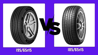 Tire Size 18565r15 vs 19565r15 [upl. by Aikan999]