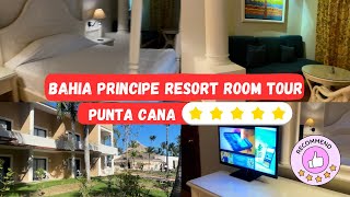 Bahia Principe Grand Punta Cana Room Review 2024  5 Star AllInclusive Resort  Dominican Republic [upl. by Atekehs]