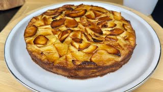 UN GÂTEAU FRAIS ET FACILE À FAIRE L’INVISIBLE AUX POMMES 🍎 RECETTE EXPRESS ET ANTI GASPILLAGE 👌🏻 [upl. by Toll]