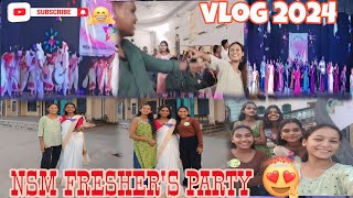 NSM COLLEGE STSC STUDENTS UNION FRESHERS ROURKELA 2024VLOGsnehaavlog1445 [upl. by Nolyak]