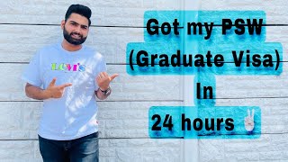 How to apply for PSW Graduate visa yourself without any Solicitor  step by step tutorial [upl. by Sirraj132]