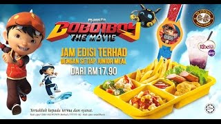 Promosi OLDTOWN White Coffee Junior Meal Series dan Boboiboy [upl. by Victor]